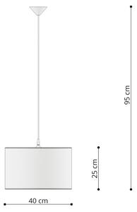 Sollux SL.1413 - Detský luster na lanku UNICORN 1xE27/15W/230V pr. 40 cm