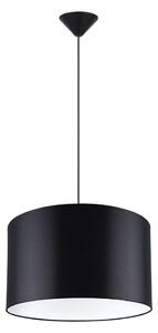 Sollux SL.1406 - Luster na lanku NOVA 1xE27/15W/230V pr. 40 cm čierna