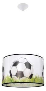 Sollux SL.1429 - Detský luster na lanku FOOTBALL 1xE27/15W/230V pr. 40 cm