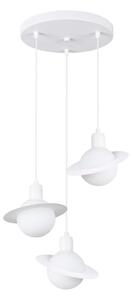 Sollux SL.1357 - Luster na lanku HYPERION 3xG9/8W/230V biela
