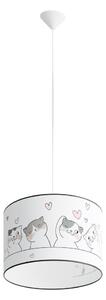 Sollux SL.1419 - Detský luster na lanku CAT 1xE27/15W/230V pr. 40 cm