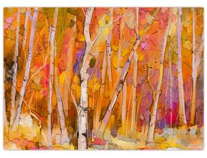 Obraz - Jesenný les (70x50 cm)