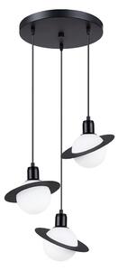 Sollux SL.1359 - Luster na lanku HYPERION 3xG9/8W/230V čierna