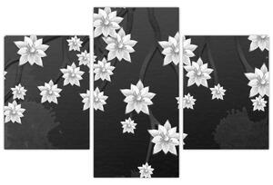 Obraz - Kvety na vetvách (90x60 cm)