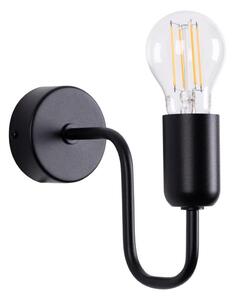 Sollux SL.1445 - Nástenná lampa VECTOR 1xE27/15W/230V čierna