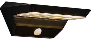 Nordlux - LED solárne nástenné svietidlo s čidlom AGENA LED/5W/3,7V IP44