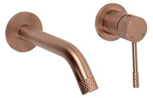 Podomietková vaňová batéria REA Venti Brush Copper