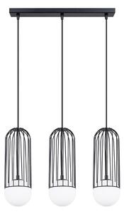 Sollux SL.1334 - Luster na lanku BRINA 3xG9/8W/230V čierna