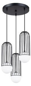 Sollux SL.1336 - Luster na lanku BRINA 3xG9/8W/230V čierna