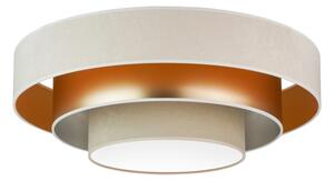 Duolla - LED Stropné svietidlo LUNETA LED/26W/230V pr. 60 cm 4000K krémová/zlatá
