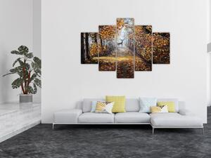 Obraz - Duch lesa (150x105 cm)