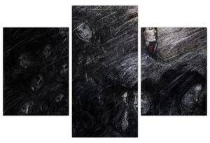 Obraz - Smútok a odriekanie (90x60 cm)