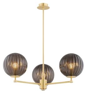 Argon 6310 - Luster na tyči PALOMA 3xE14/7W/230V zlatá/čierna
