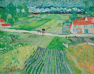 Vincent van Gogh - Obrazová reprodukcia Landscape at Auvers after the Rain, 1890, (40 x 30 cm)