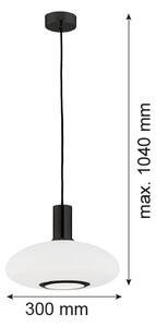 Argon 8565 - Luster na lanku SAGUNTO PLUS 1xE27/15W/230V pr. 30 cm