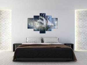 Obraz - Loď duchov (150x105 cm)