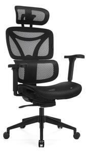 Kancelárska ergonomická stolička LEVANO čierna
