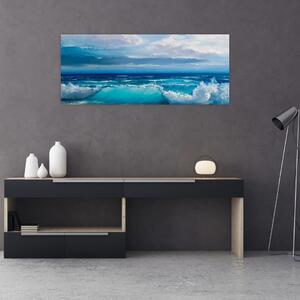 Obraz - Morské vlny (120x50 cm)