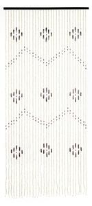 Bambusový záves do dverí v prírodnej farbe 90x200 cm – Maximex