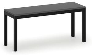 Šatníková lavica, sedák - lamino, dĺžka 900 mm, grafit