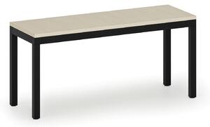 Šatníková lavica, sedák - lamino, dĺžka 900 mm, grafit