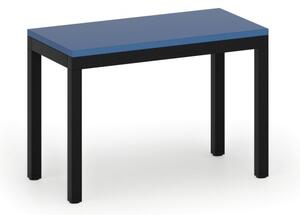 Šatníková lavica, sedák - lamino, dĺžka 600 mm, modrá
