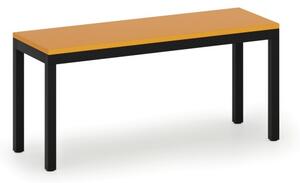 Šatníková lavica, sedák - lamino, dĺžka 900 mm, oranžová