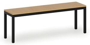 Šatníková lavica, sedák - lamino, dĺžka 1200 mm, buk