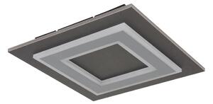 Globo 48033-24 - LED Stropné svietidlo JAYDEN LED/24W/230V 32x32 cm antracit