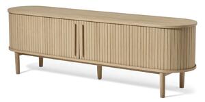 TV stolík v dekore duba v prírodnej farbe 180x56x40 cm Meta – Unique Furniture