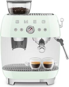 Pákový espresso kávovar 50's Style pastelovo zelený