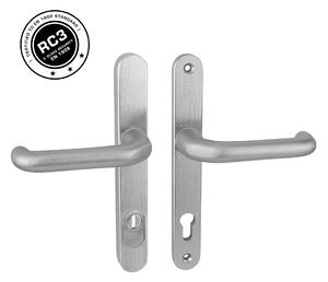 MPK - SECURO ALU A04 PLUS - SOU COSLAN kľučka/kľučka 92 mm Nerez matná