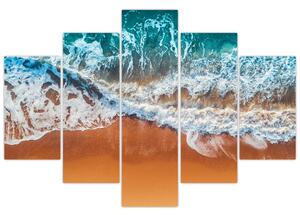 Obraz morskej pláže (150x105 cm)