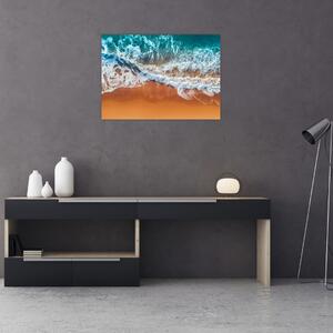 Obraz morskej pláže (70x50 cm)