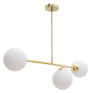 Luster na tyči FIRA 3xE27/60W/230V zlatá
