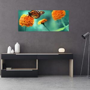 Obraz motýľa (120x50 cm)