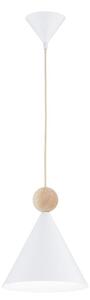Argon 8629 - Luster na lanku KEGEL 1xE27/15W/230V biela