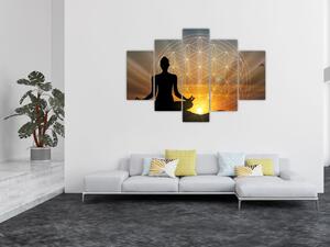 Obraz meditácie (150x105 cm)