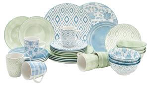 KOMBINOVANÝ SERVIS 30-dielne, porcelán keramika Landscape - Jedálenské sety