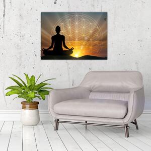 Obraz meditácie (70x50 cm)