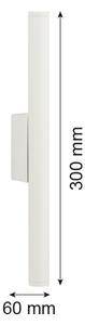 Argon 7223 - LED Nástenné svietidlo GRECO 2xLED/4,2W/230V 3000K biela