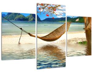 Obraz - Relax na pláži (90x60 cm)