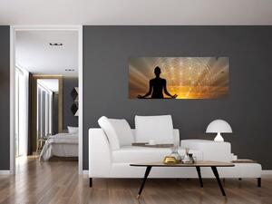 Obraz meditácie (120x50 cm)
