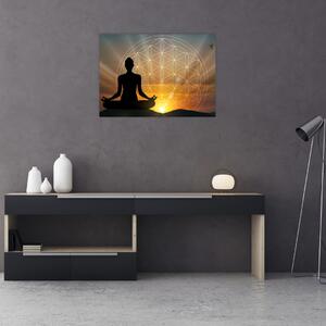 Obraz meditácie (70x50 cm)