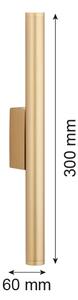 Argon 7224 - LED Nástenné svietidlo GRECO 2xLED/4,2W/230V 3000K zlatá