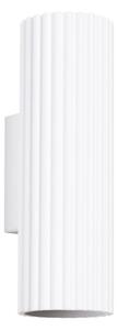 Sollux SL.1647 - Nástenné svietidlo KARBON 2xGU10/10W/230V biela