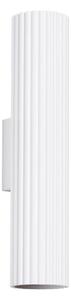 Sollux SL.1539 - Nástenné svietidlo KARBON 2xGU10/10W/230V biela