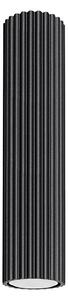 Sollux SL.1570 - Bodové svietidlo KARBON 1xGU10/10W/230V 30 cm čierna