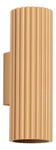 Sollux SL.1651 - Nástenné svietidlo KARBON 2xGU10/10W/230V zlatá