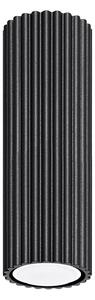 Sollux SL.1569 - Bodové svietidlo KARBON 1xGU10/10W/230V 20 cm čierna